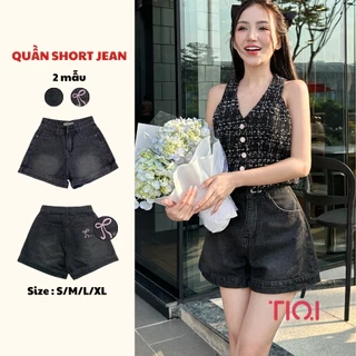 Quần short jean nữ lưng cao TiQi Jeans S1-287
