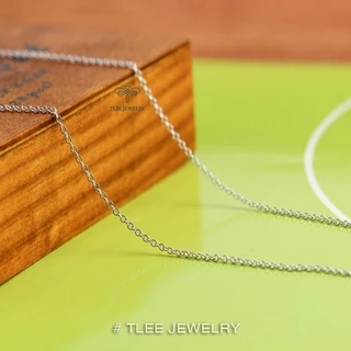 Dây chuyền bạc Tlee dạng rời, dây đơn bạc TLEE JEWELRY D0201
