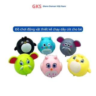 Đồ Chơi Động Vật TNBOOKS Vận Động Cho Bé Phát Triển Thể Chất, Chạy Dây Cót Vô Cùng Thú Vị Đáng Yêu