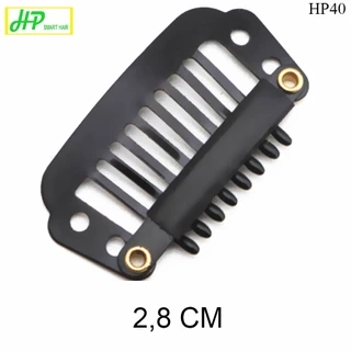 Set 15 cái kẹp tóc giả kèm video hướng dẫn khâu kẹp HP SMART HAIR, mã HP40, kích thước 2,8cm