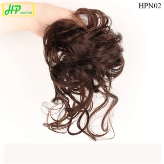 Tóc giả búi xoăn HP SMART HAIR, mã HPN02, tóc như tóc thật