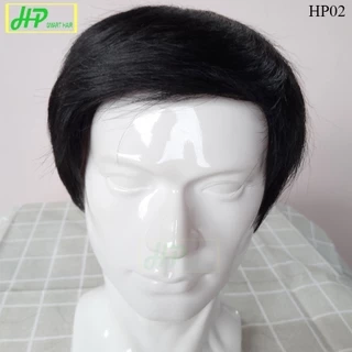 Tóc giả nam nguyên đầu HP SMART HAIR mã HP.B, làm từ tóc thật