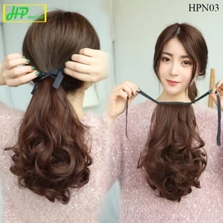 Tóc giả ngoạm xoăn HP SMART HAIR, mã HPN03, tóc như tóc thật