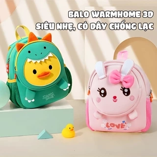Balo cho bé trai bé gái đi học lớp 1-6 tiểu học,lớp lá 1989KIDS SHOP siêu nhẹ 450gr hình in sắc nét đáng yêu
