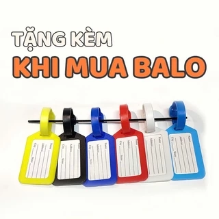 Thẻ tên balo hành lý vali cho bé 1989KIDS đi học mẫu giáo mầm non tiểu học