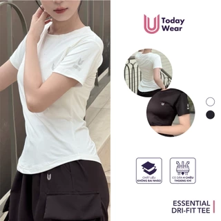 Áo thun thể thao nữ Essential Dri-FIT tập gym yoga chống tia UV chống nắng UPF 50+ Today U Wear