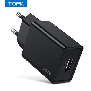 Đầu sạc TOPK B25 10W 5V 2.1A MINI USB cho điện thoại