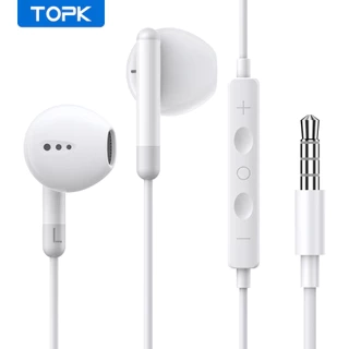 TOPK Tai Nghe Nhét Tai Đầu Cắm 3.5mm Cho iphone android