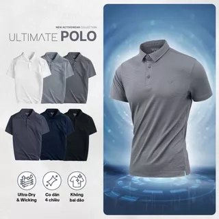 Áo Polo Thể Thao nam TORANO ngắn trơn phong cách lịch sự nam tính FSTP027