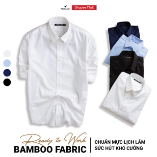 Áo sơ mi nam TORANO dài tay trơn phom chuẩn lịch sự - FATB002