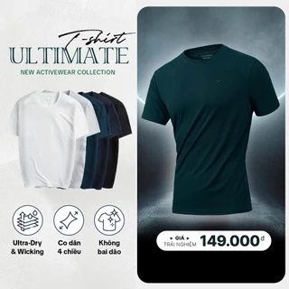 Áo ThunThể Thao Nam TORANO ngắn tay trơn cổ tròn mềm co giãn thể thao basic TS002