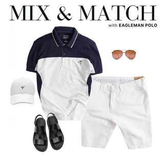 [Chạm là mát] Áo polo nam TORANO EAGLEMAN POLO can phối, thấm hút tốt, nhanh khô, thoáng khí GSTP047