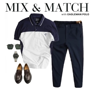 Áo polo nam TORANO EAGLEMAN POLO can phối, thấm hút tốt, nhanh khô, thoáng khí GSTP047