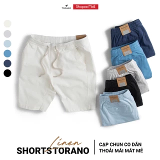 Quần short đũi nam TORANO cạp chun thoáng mát, form chuẩn FSBI001