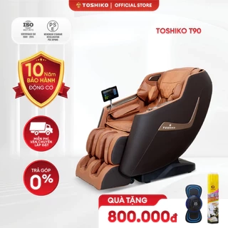 Ghế massage Toshiko T90 với 12 bài tập tự động giúp hỗ trợ massage giảm đau mỏi tại nhà