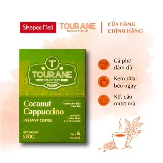 Cà Phê Hòa Tan Cappuccino Dừa (Hộp 15 gói x 18G)