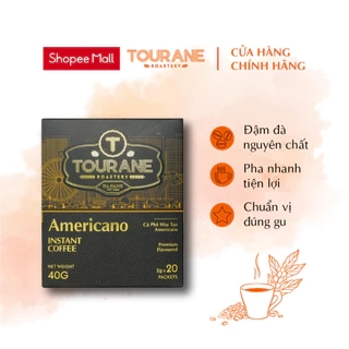 Cà Phê Hòa Tan Nguyên Chất Americano (Hộp 20 gói x 2G)