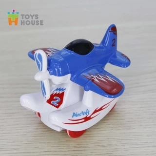 Đồ chơi máy bay trượt đà Toyshouse 0783-243 có bánh xe cho bé