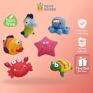 Set đồ chơi tắm cho bé 6 món sinh vật biển ngộ nghĩnh Toys House TL8112