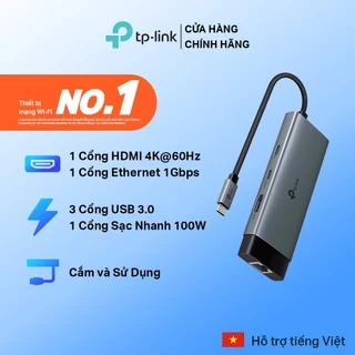 Bộ HUB USB Type C TP-Link UH5020C / UH6120C / UH7020C / UH9120C nhiều cổng cho PC/Laptop