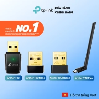 USB Wifi TP-Link Archer T2U / T2U Nano/ T2UB Nano/ T2U Plus Băng Tần Kép Tốc Độ 600Mbps