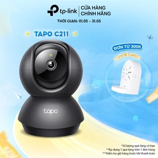 Camera Wifi TP-Link Tapo C211 Độ Phân Giải 3MP 2K UHD Quay/Quét 360°, Camera An Ninh Gia Đình