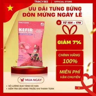 Snack lợi khuẩn kefir vị dâu
