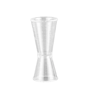 LY ĐONG 2 ĐẦU JIGGER/ZINGGER NHỰA SIZE 20ML - 40 ML