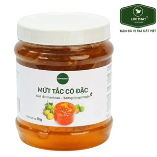 MỨT TẮC CÔ ĐẶC TOPPINGREEN 1KG (12 HỘP/THÙNG)