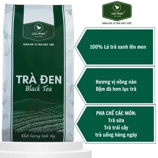 Trà Đen Lộc Phát - 1KG - Nguyên Liệu Dùng Để Pha Chế Đồ Uống - Trà Sữa