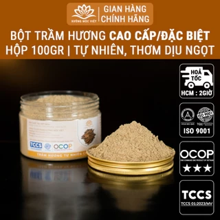 Bột trầm hương xông nhà tẩy uế thu hút tài lộc chất lượng OCOP, ISO 9001 - Xưởng Mộc Việt