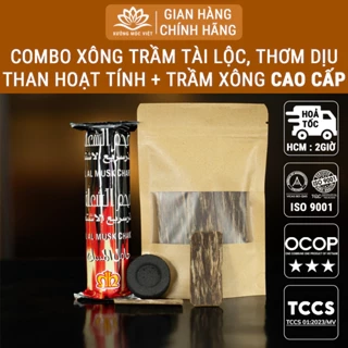 Miếng trầm hương xông nhà thơm phòng CAO CẤP thưởng trầm tạo không gian thư thái - Xưởng Mộc Việt