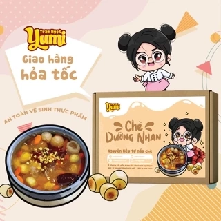Nguyên liệu nấu chè Dưỡng Nhan Tuyết Yến Trạm ngọt Yumi 120g thơm ngon bổ dưỡng đẹp da