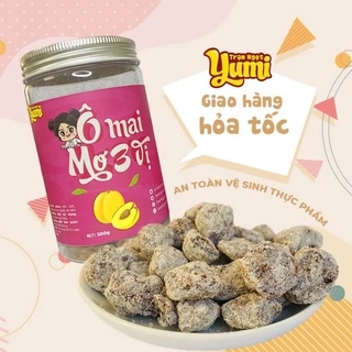 Ô mai mơ 3 vị Trạm ngọt Yumi xí muội chua mặn ngọt ăn vặt thơm ngon