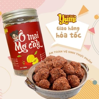 Ô mai mơ cay Trạm ngọt Yumi xí muội hoa quả khô ăn vặt trái cây thơm ngon
