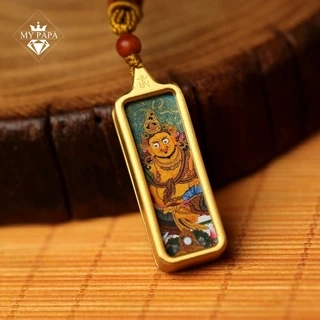 Mặt dây chuyền đồng Hoàng Thần Tài Nepal MYPAPA