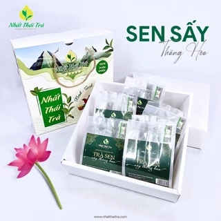 SET 5 Trà Bông Sen Tây Hồ - Trà Sen sấy thăng hoa  Hương vị thanh mát tự nhiên