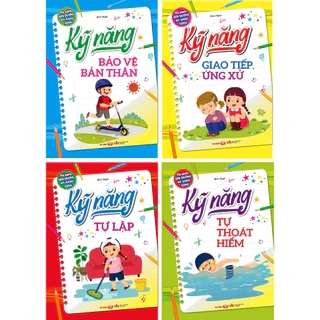 Sách - Tủ Sách Bồi Dưỡng Kỹ Năng Sống Cho Bé