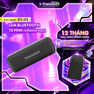 Loa Bluetooth 5.0 Tronsmart T2 Mini V5.3 | Công Suất 10W | 18h chơi nhạc | Kháng Nước IPX7 | Bảo hành 12 Tháng