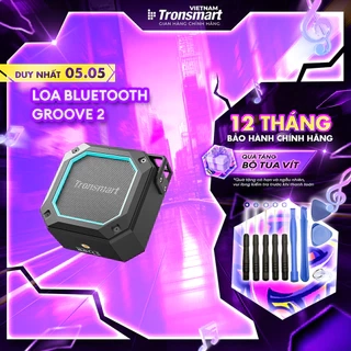 Loa Bluetooth Tronsmart Groove 2 V5.3 | Công suất 10W | Chế độ EQ kép bass mạnh | Kháng nước IPX7 | Bảo hành 12 tháng