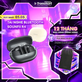 Tai Nghe Bluetooth Tronsmart SOUNFII Q20/Q20s V5.3|  Chống Ồn Chủ Động ANC | 50H chơi nhạc | Bảo hành 12 tháng