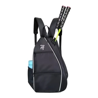 Balo thể thao đựng vợt TROY Pickleball, cầu lông, Tennis, vải bố chống thấm, size 45 x 33 x 18cm