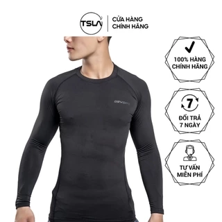Áo giữ nhiệt nam LÓT LÔNG cừu vải mềm mịn nhẹ thoáng khí form ôm mỏng co giãn tốt mặc ấm DET1034