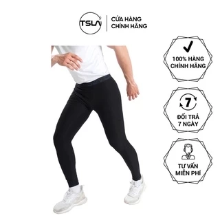 Quần legging nam DEVOPS có túi nhẹ thoáng nhanh khô co giãn tốt phù hợp mặc lót chơi thể thao TSLA DEL1008