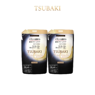 Refill Dầu gội Phục hồi hư tổn & giảm gãy rụng - Công nghệ Ion Tsubaki Premium EX Intensive Repair 330ml x 2