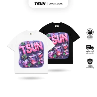 Áo Thun TSUN IceClover Tee - 2 Màu - [UNISEX] - In - Nam/Nữ - Streetwear - Overisze - Localbrand
