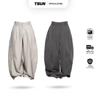 Quần Dài Tây Dáng Rộng Đính Đá - Brand TSUN Chính Hãng - Rhinestones Pants - Unisex