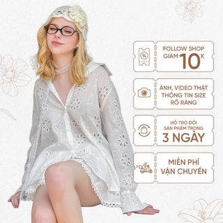 TUBYCATU | Áo và chân váy ren trắng Kiera white