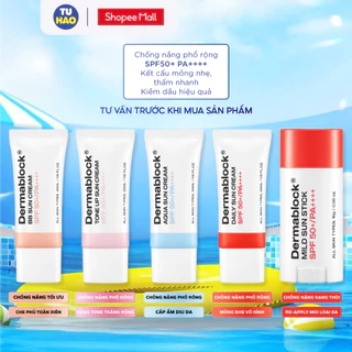 Kem Chống Nắng Dermablock SPF50+ PA++++ 35ml  / Combo 1 Mask BNBG + Kem Chống Nắng Derma block - Từ Hảo