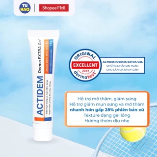 Livestream Gel giảm mụn dưỡng ẩm da Actidem Derma Gel 18g/ Derma Gel 40g/ Derma Extra 18g - Từ Hảo